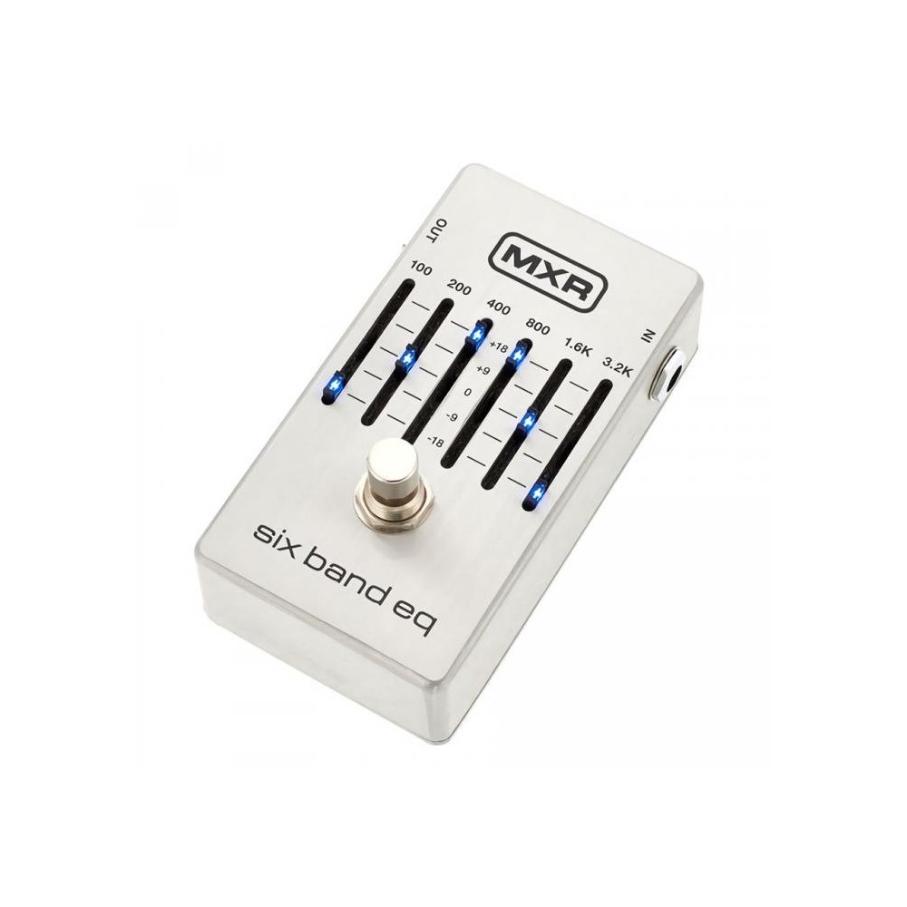 MXR M109S6 Band Equalizer Silver