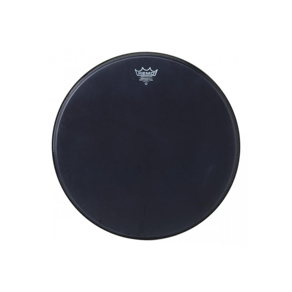 Remo Powerstroke 3 Black Suede Bombo 20 P3-1820-ES