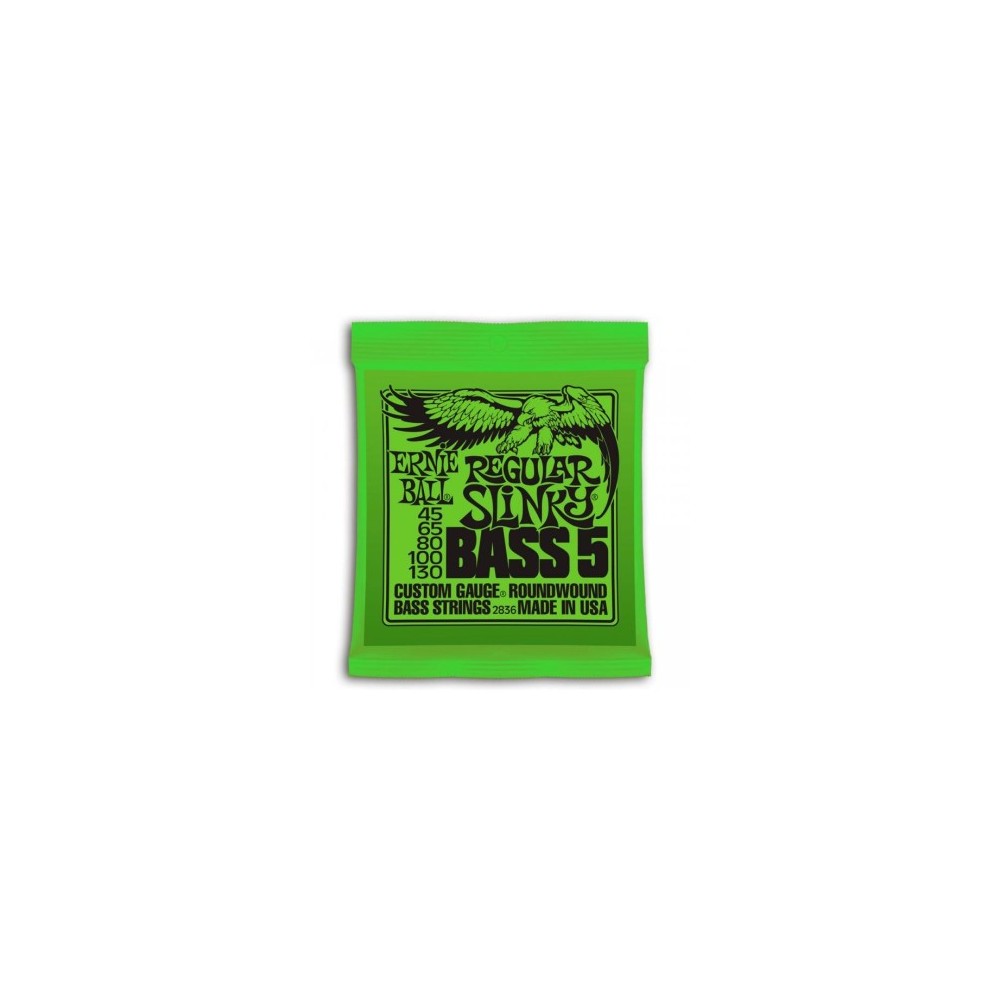 Ernie Ball 2836 Regular Slinky (45-130) 5 Cuerdas