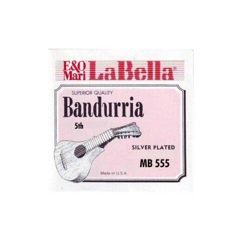 La Bella MB555 5ª (Par) Bandurria