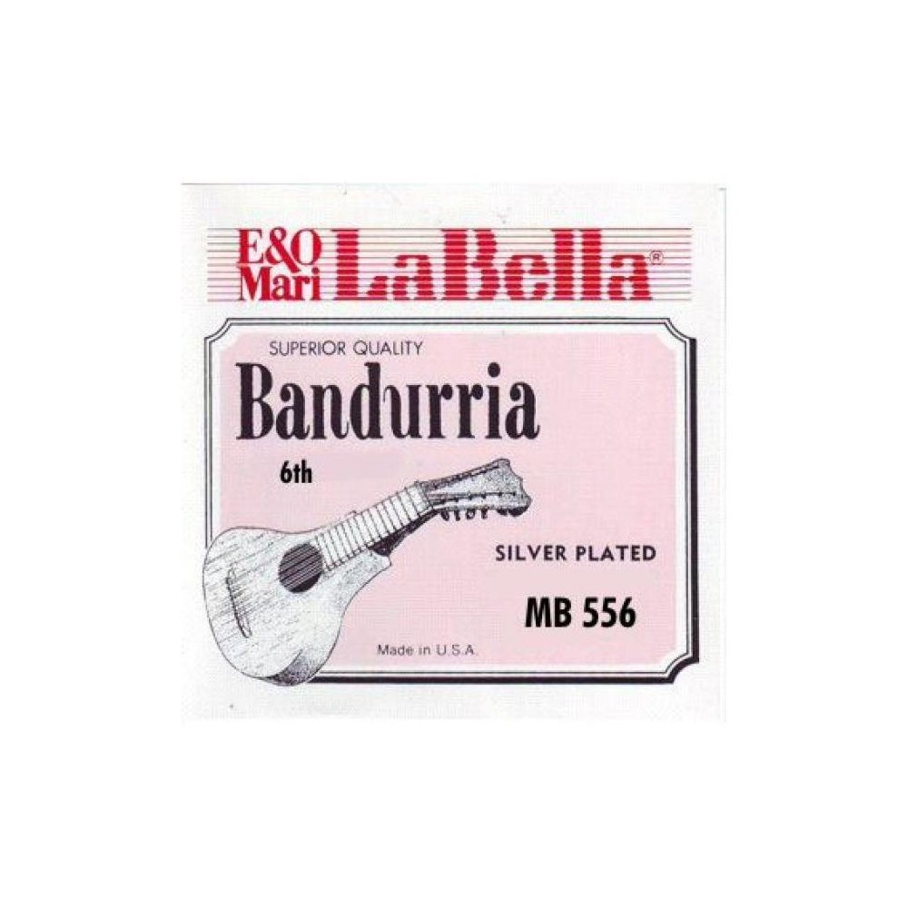 La Bella MB556 6ª (Par) Bandurria