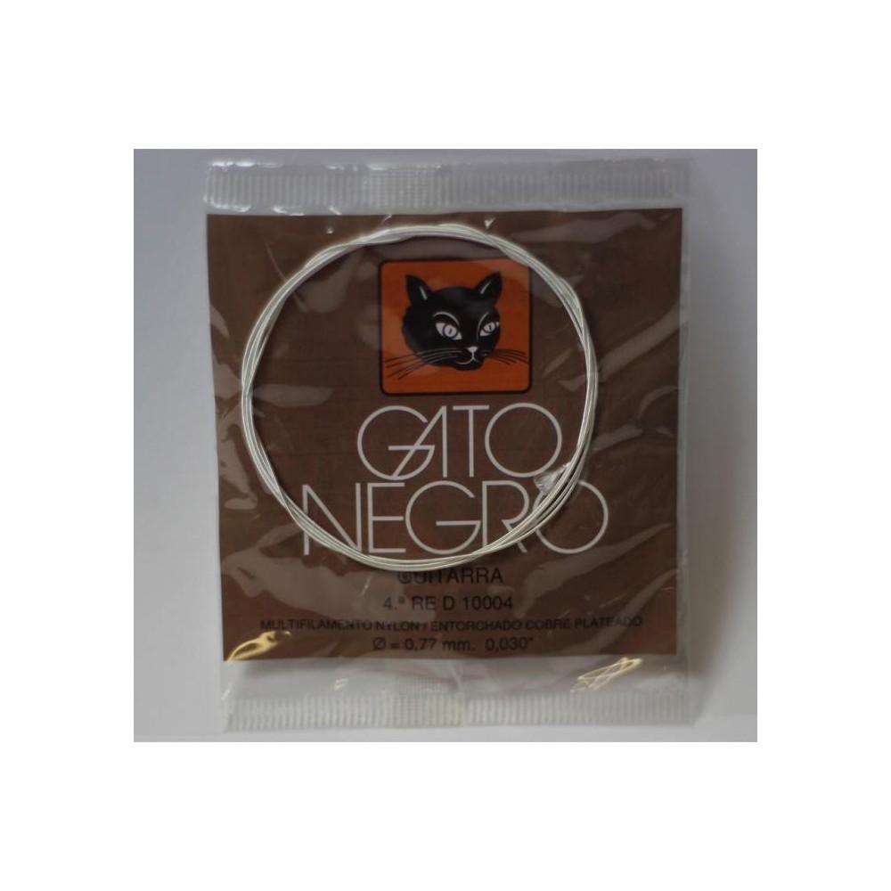 Gato Negro Cuerda Blanca 1ª Clásica