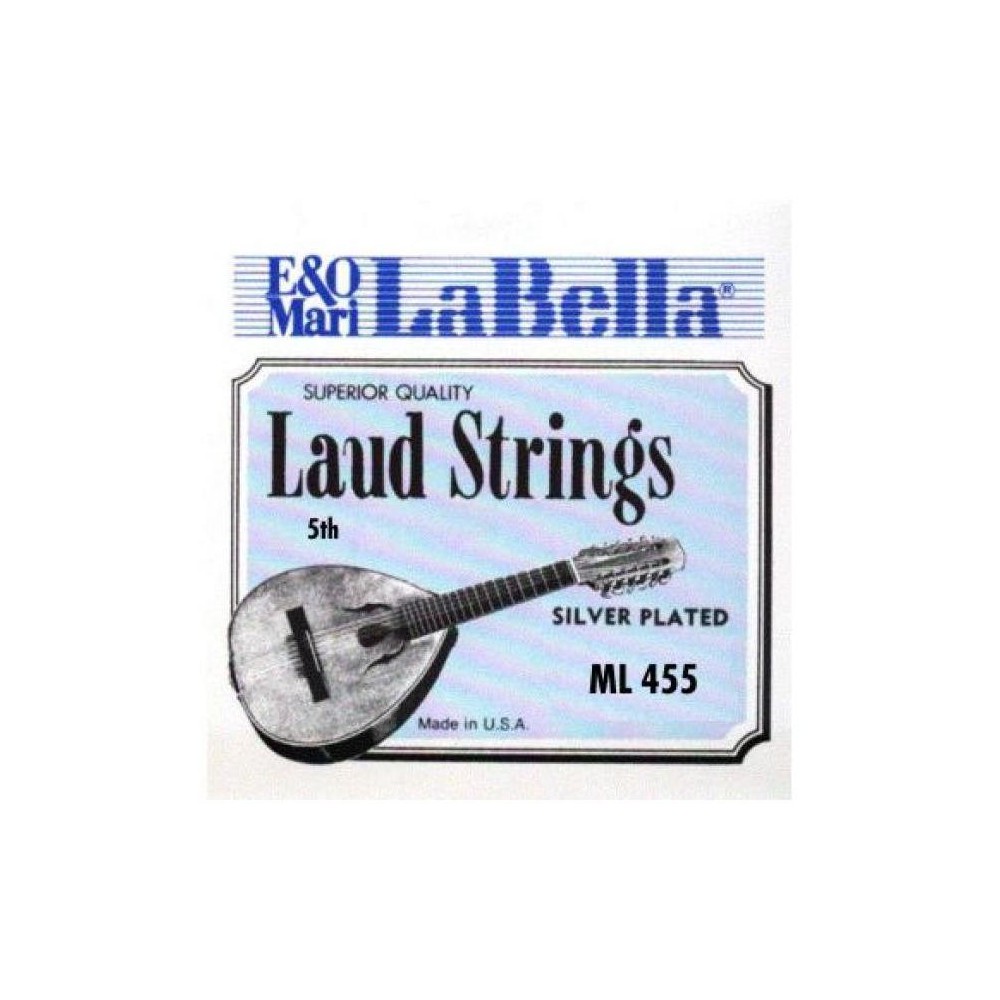 La Bella ML455 5ª (Par) Laúd