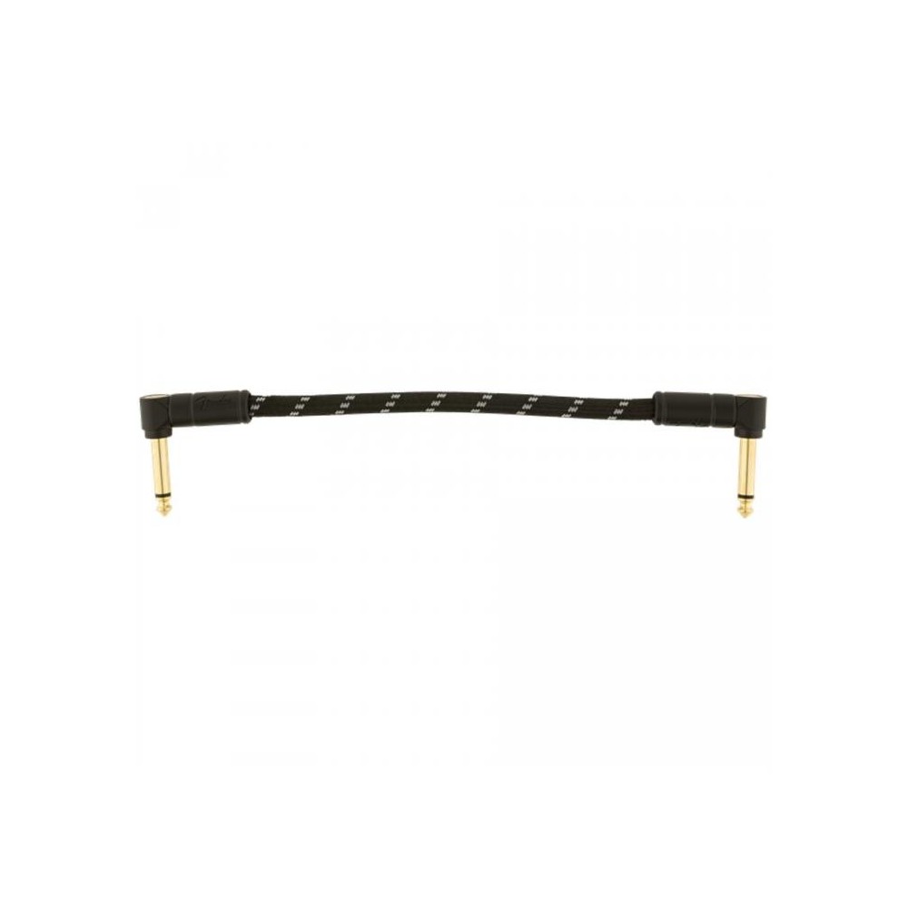 Fender Deluxe Cable Patch 15cm Black Tweed
