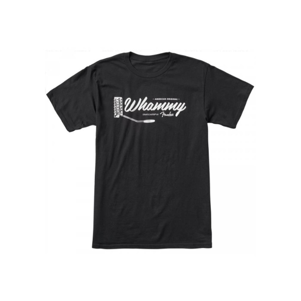 Fender Whammy Strat Trem Camiseta Negra Talla XL