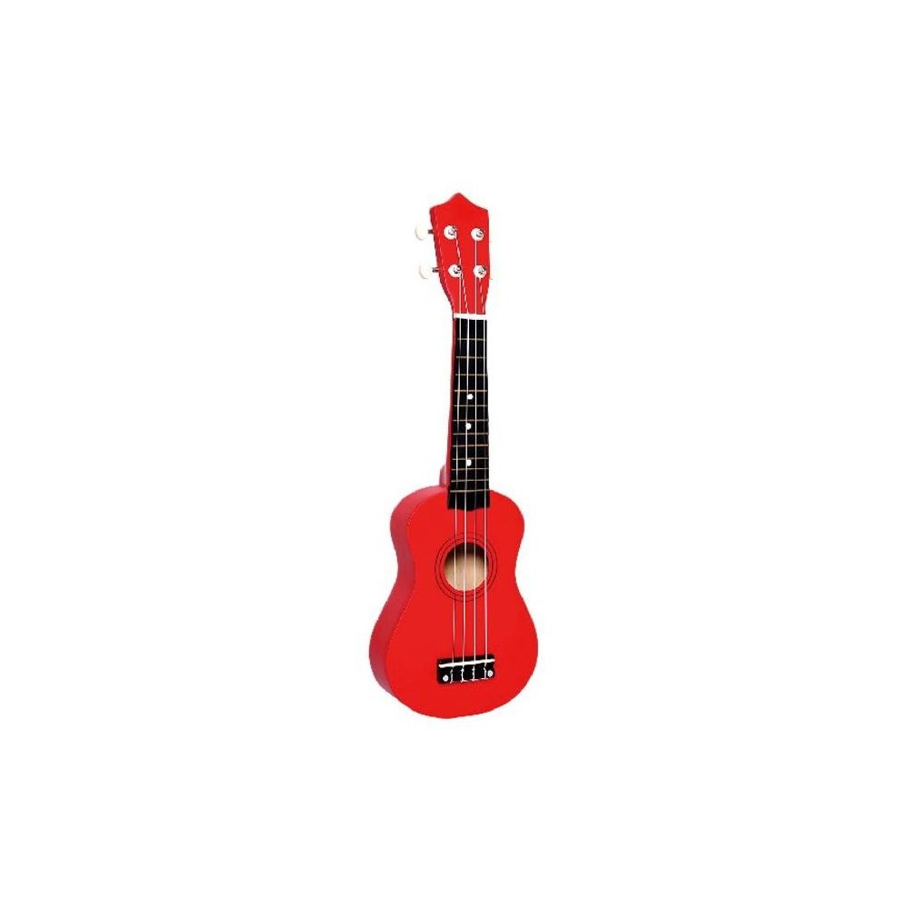 Ukulele Fzone FZU002 soprano Rojo con funda