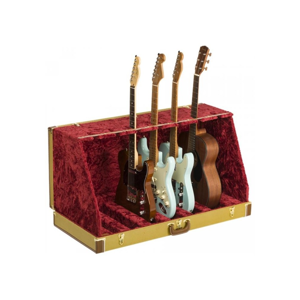 Fender Classic Series Case Stand 7 Guitar Tweed