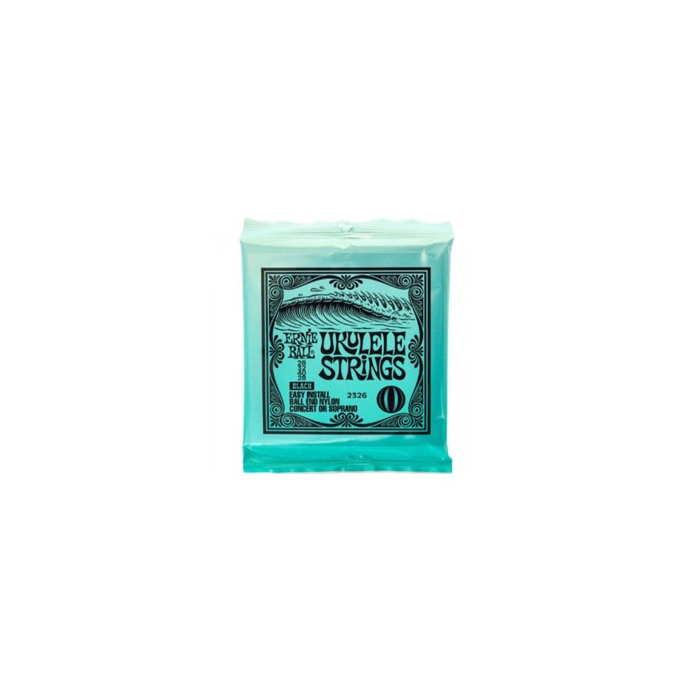 Ernie Ball 2326 Ukelele Nylon Negro