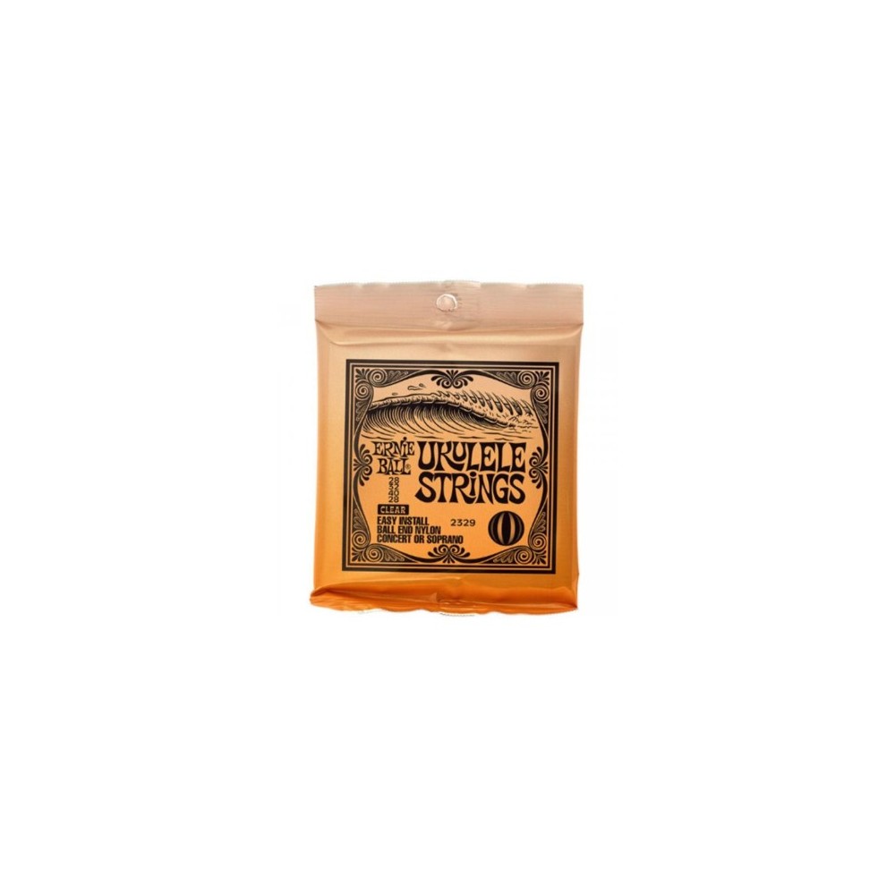 Ernie Ball 2329 Ukelele Nylon Transparente