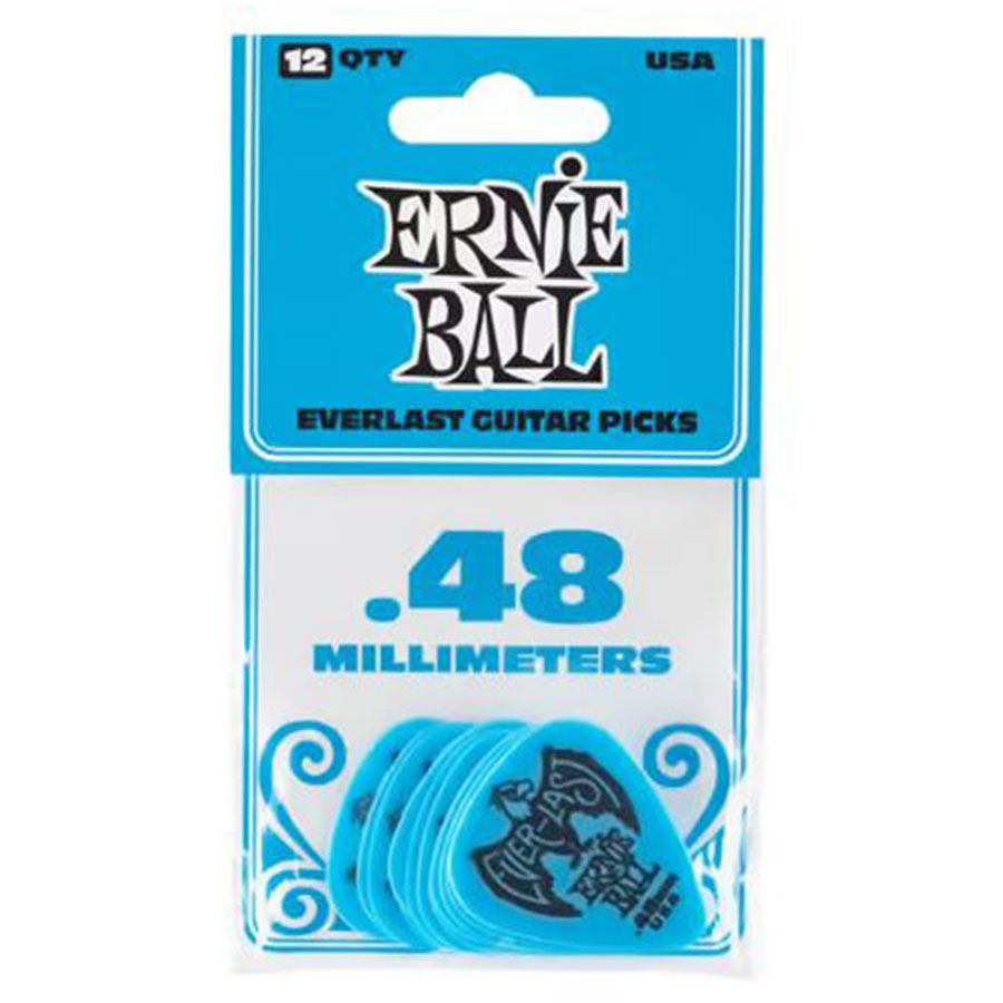 Ernie Ball 9181 Everlast Azul 0,48mm (Pack 12)