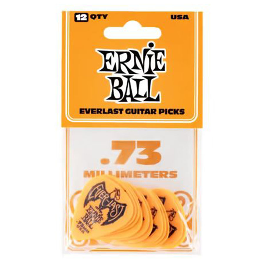 Ernie Ball 9190 Everlast Naranja 0,73mm (Pack 12)