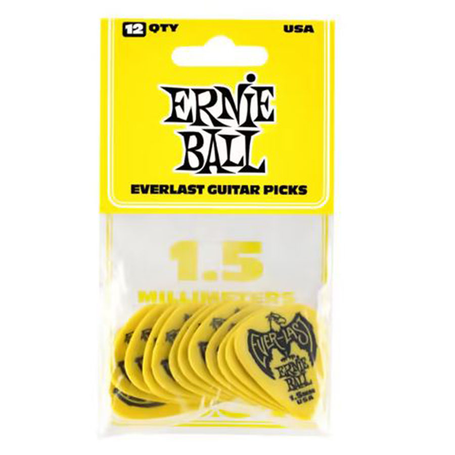 Ernie Ball 9195 Everlast Amarillo 1,50mm (Pack 12)