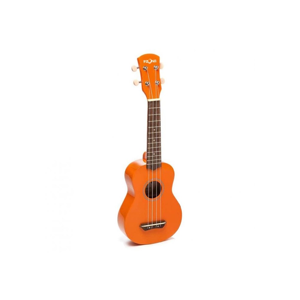 Ukulele Fzone FZU002 soprano Naranja con funda