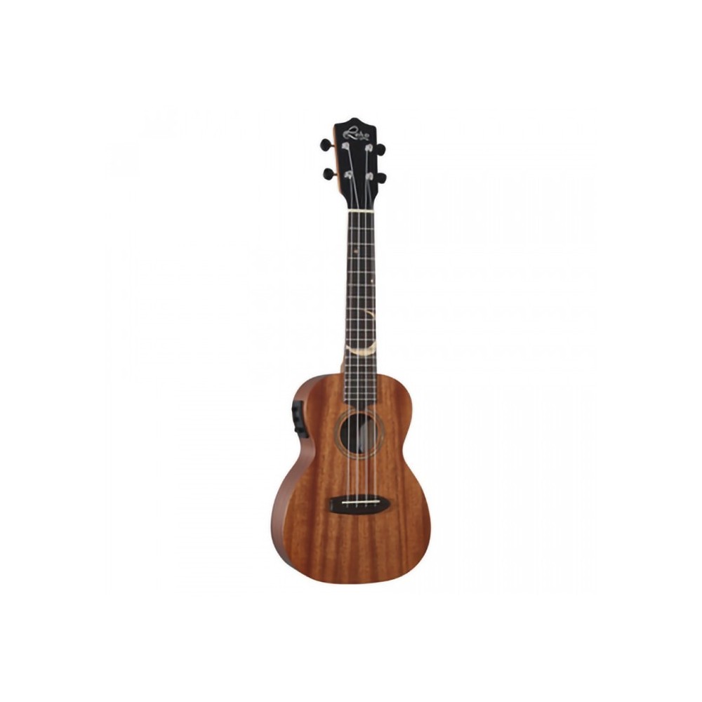 Leho Caoba Tenor Electrificado LHUT-MOON-E con funda