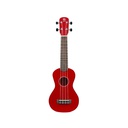 Ukulele LALUU Concert  LA-RD-C Rojo