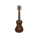 Ukulele LALUU Wood LA-BW-S Soprano Black Walnut High Gloss