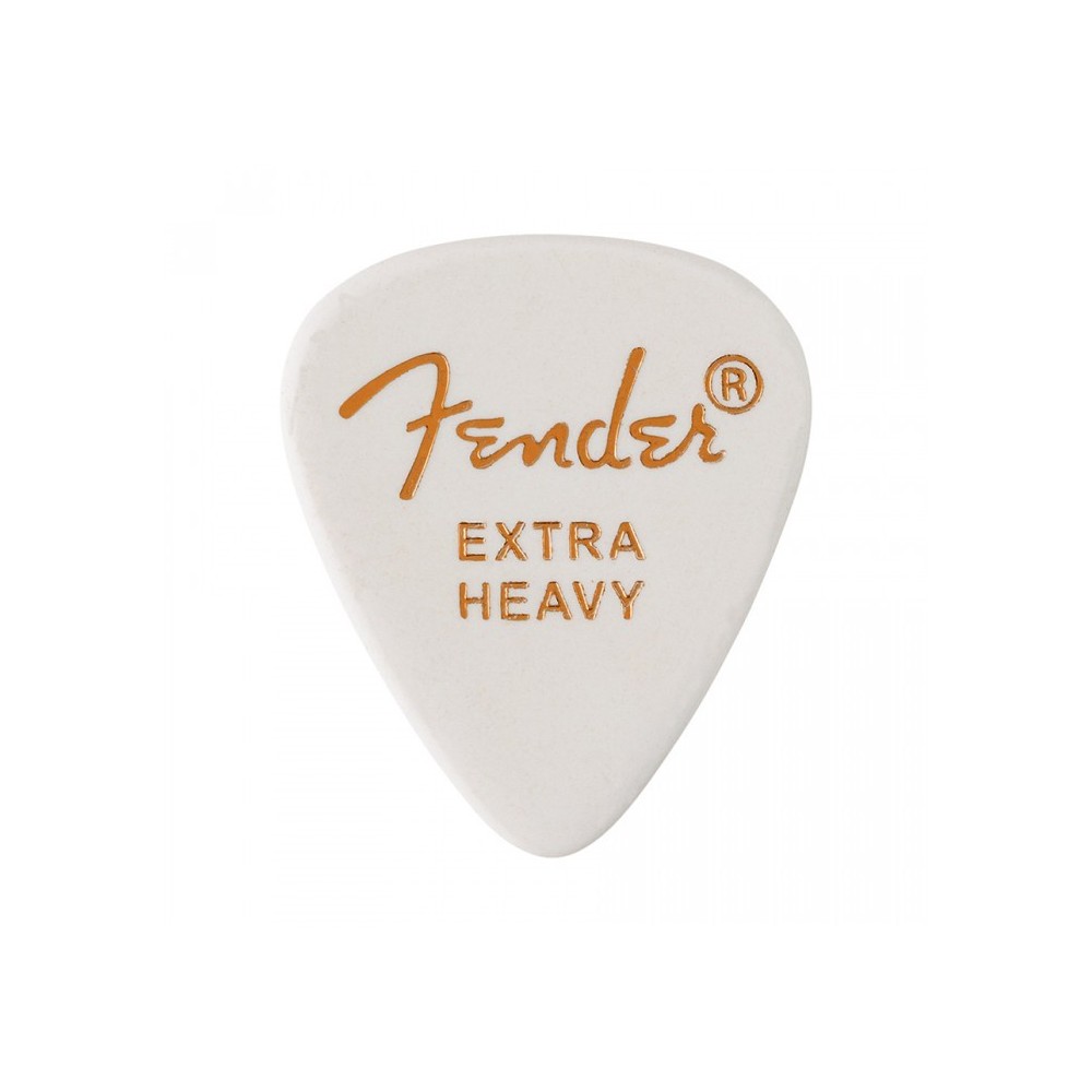 Fender 351 Premium White Extra Heavy (Pack 12)