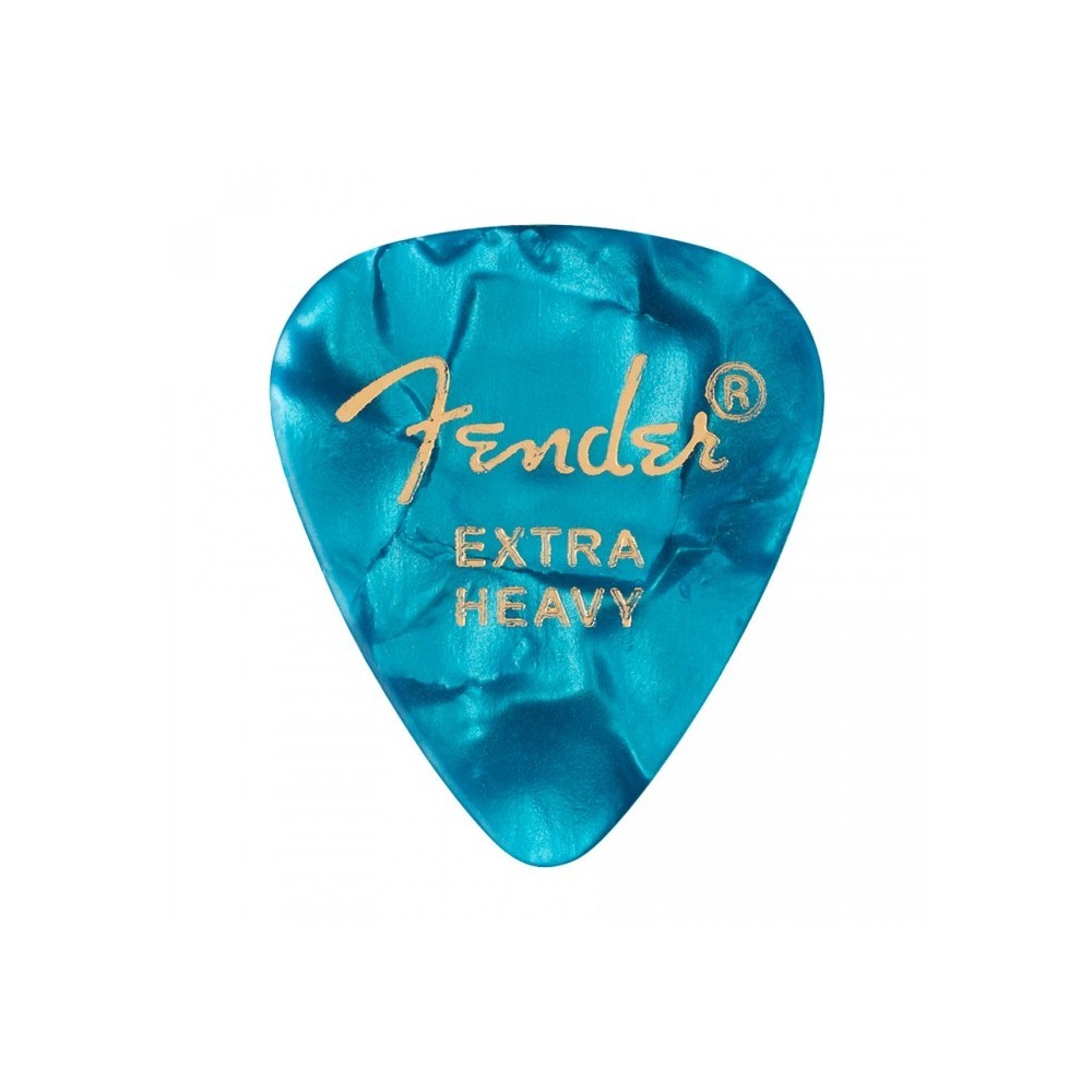 Fender 351 Premium Ocean Turquoise Extra Heavy (Pack 12)