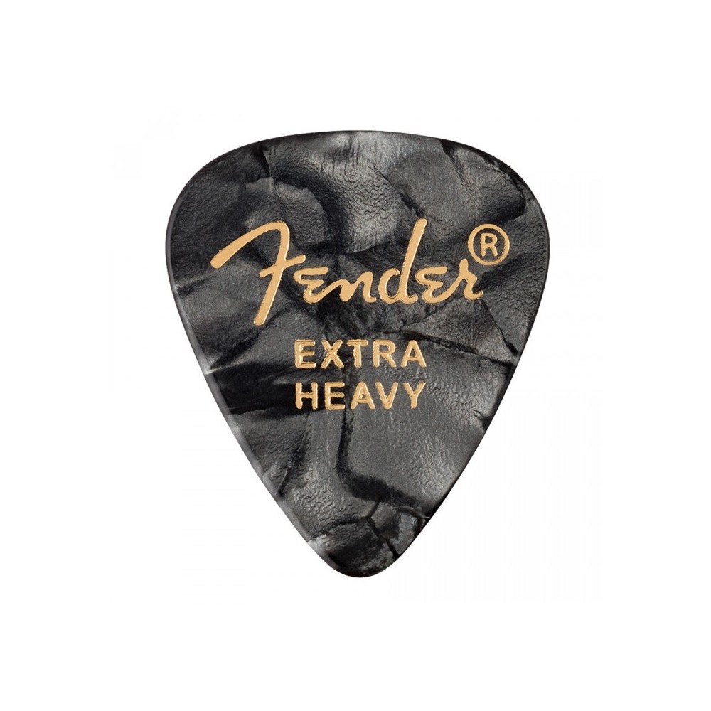 Fender 351 Premium Black Moto Extra Heavy (Pack 12)