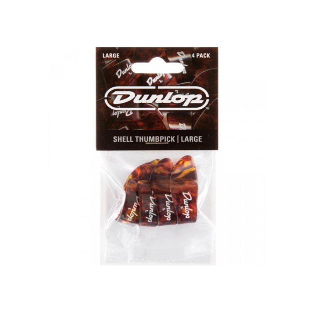 Dunlop Pulgar Shell Grande (Pack 4)