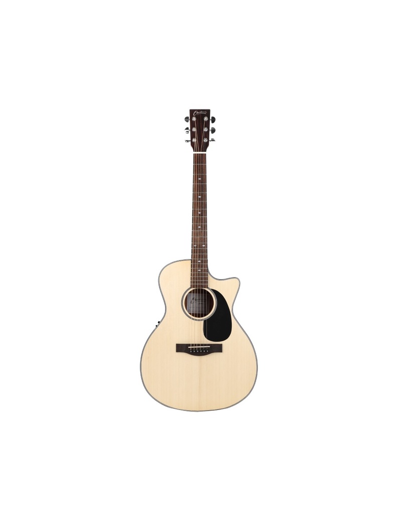 Charlesville CHARL-GAV-RW-E Grand Auditorium cutaway electrificada