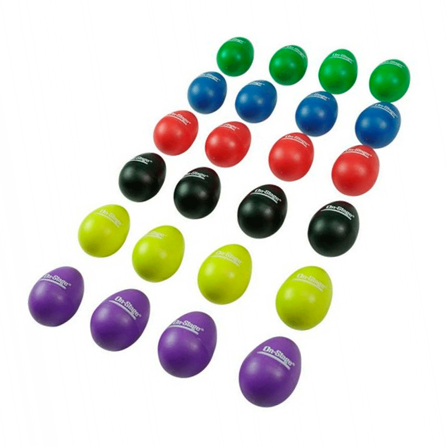 Huevos Shaker On Stage HPS1240. Pack de 24 unidades.