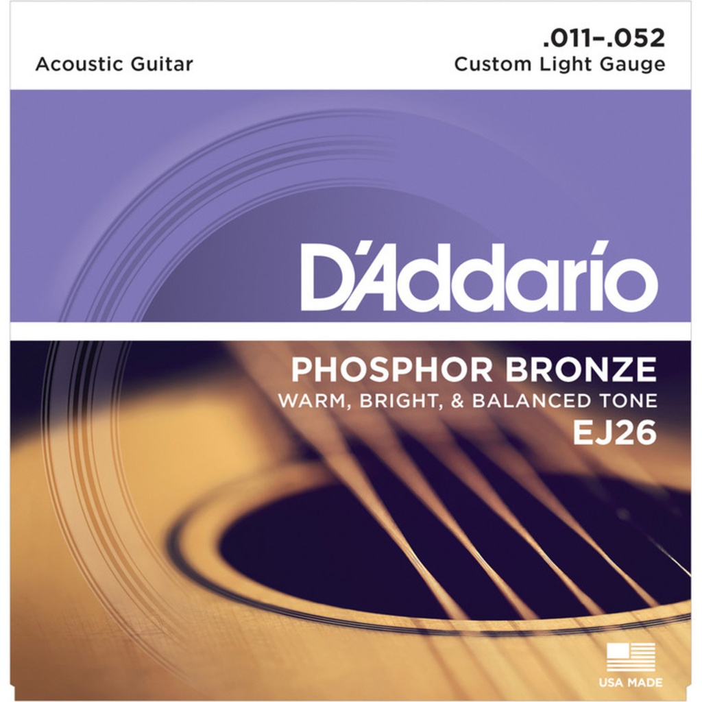 DAddario EJ26 (11-52) Phosphor Bronze