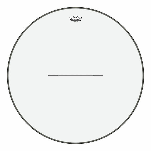 Remo Timpani Clear Steel 34&quot; TC-3400-SS