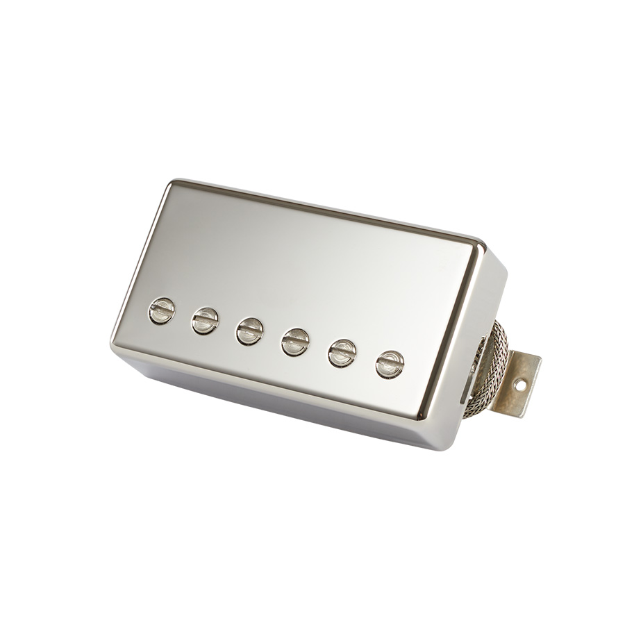 Gibson Burstbucker Type 2 Double Black, Nickel Cover