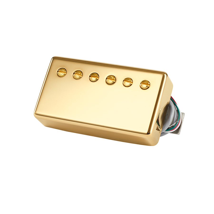 Gibson 490R Modern Classic Rhythm, Double Black, Gold Cover, 4C