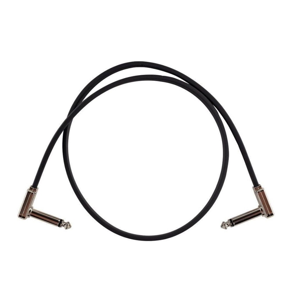 Ernie Ball 6228 Cable Pedales Flat Ribbon Patch 60cm Negro