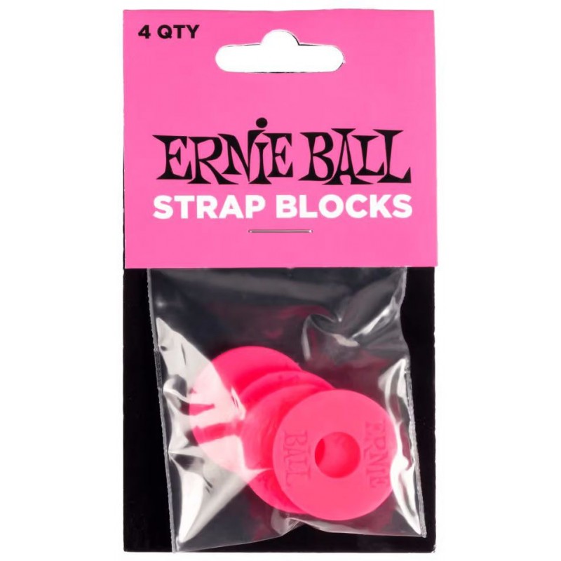 Ernie Ball Strap Blocks EB5623 Rosa