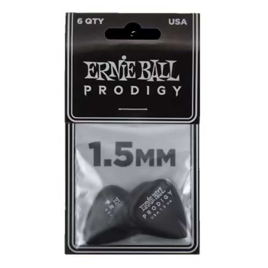 Ernie Ball 9199 Prodigy Blk 1,5 mm (Pack 6)