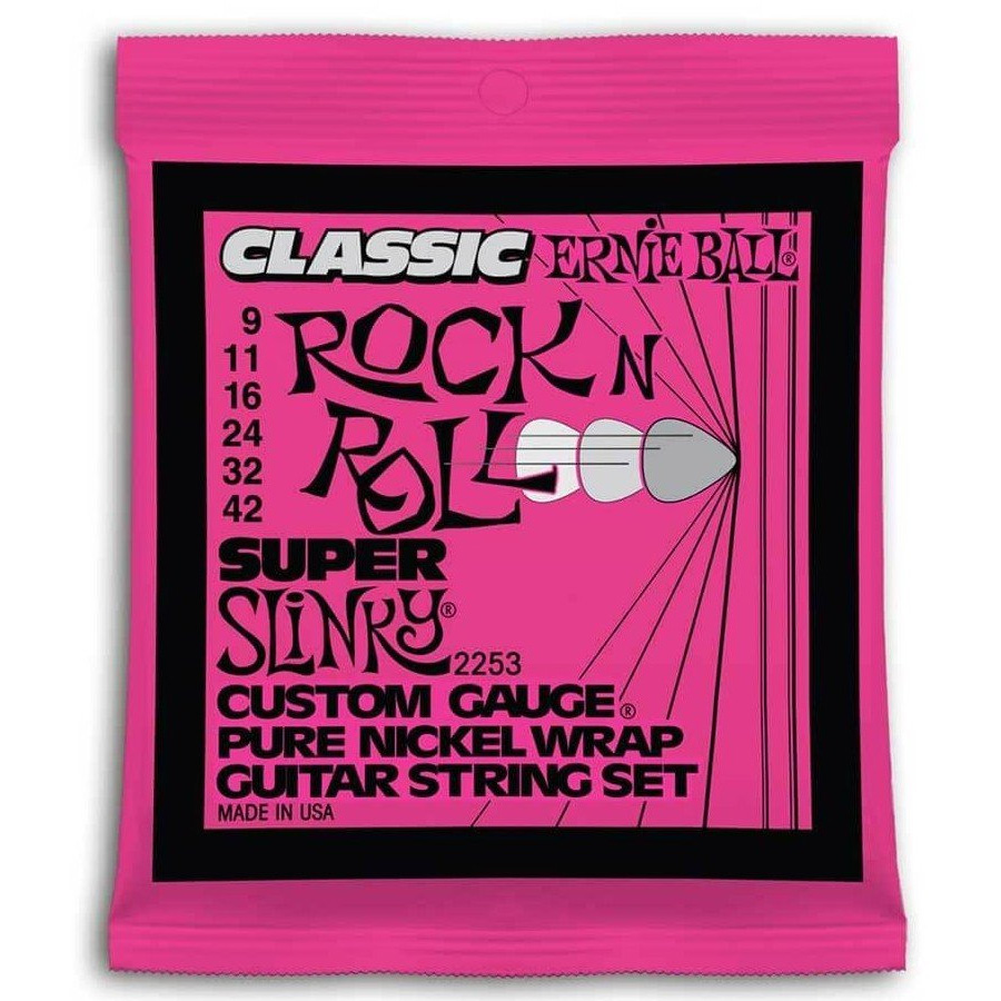 Ernie Ball 2253 Super Slinky Classic Rock n Roll (09-42)