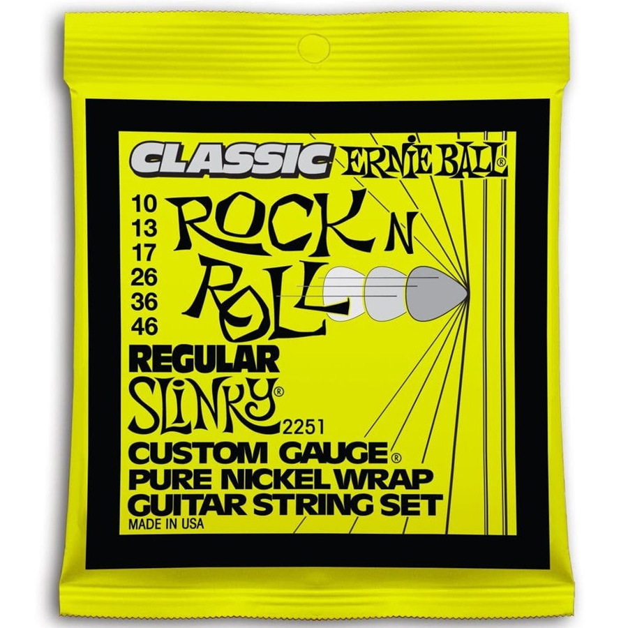 Ernie Ball 2251 Regular Slinky Classic Rock n Roll (10-46)