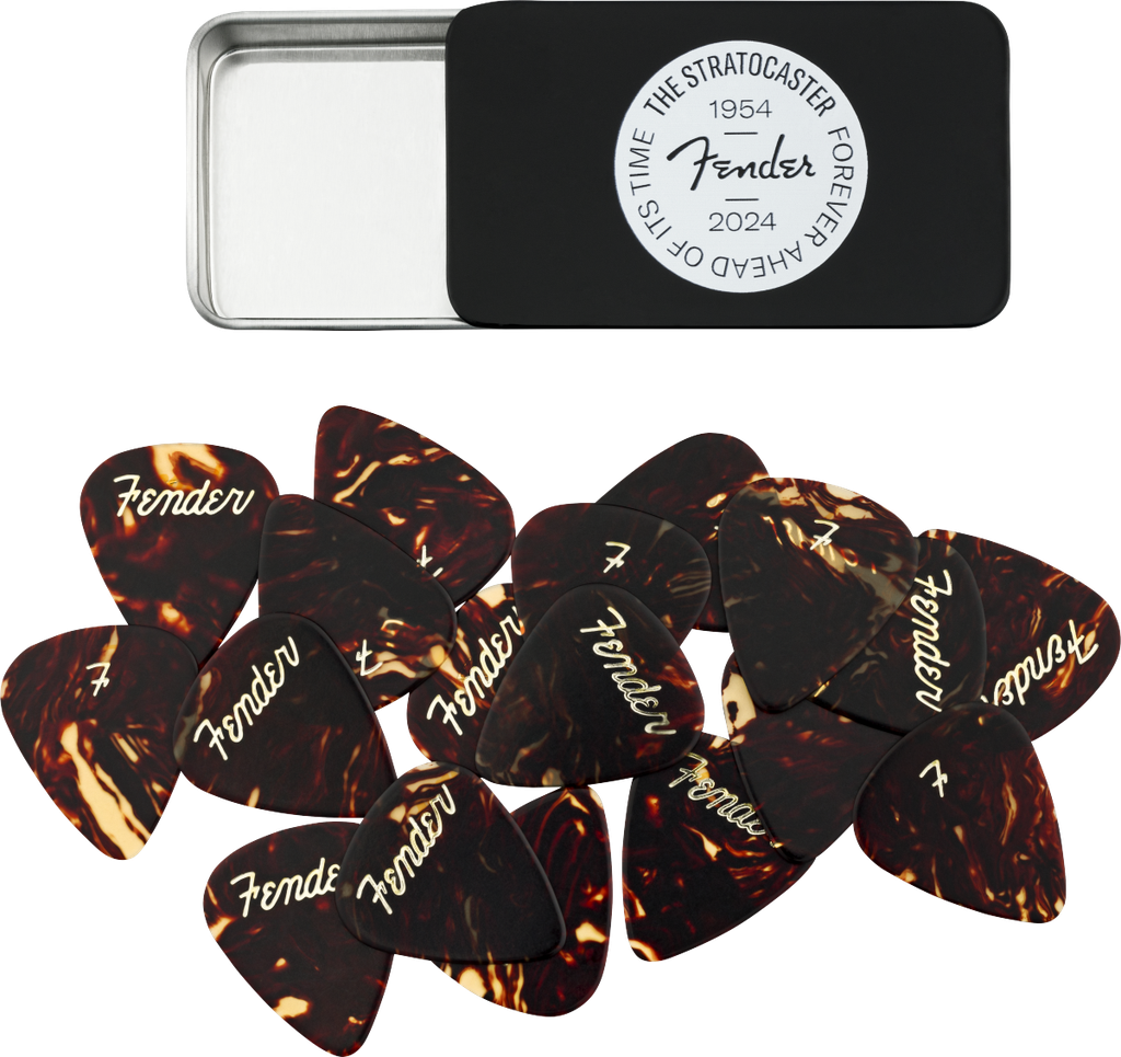 Fender 70th Anniversary Pick Tin (Pack 12)