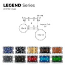 British Drum Co. Legend Club Kit  20" LEG-20-CB