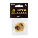 Dunlop Ultex Sharp 0,73mm Amarilla (Pack 6)