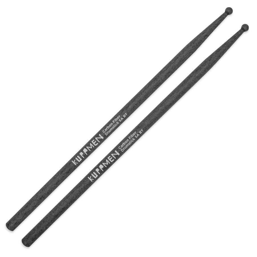 Kuppmen Carbon Fiber Drumstick 5A Round Tip