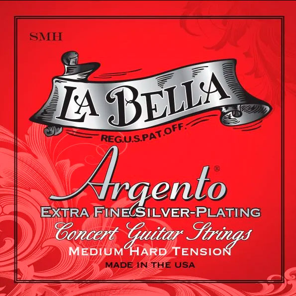 La Bella Argento Extra Fine Silver Plating Medium Hard Tension