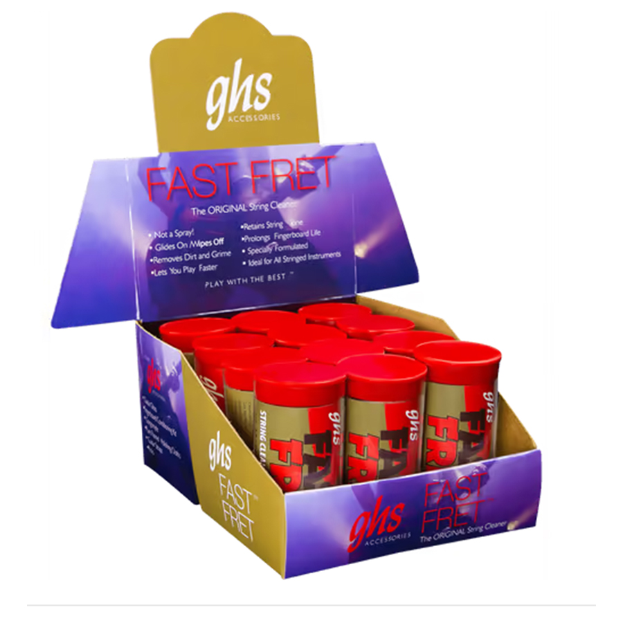 Fast Fret - Limpiador de Cuerdas - Pack 12
