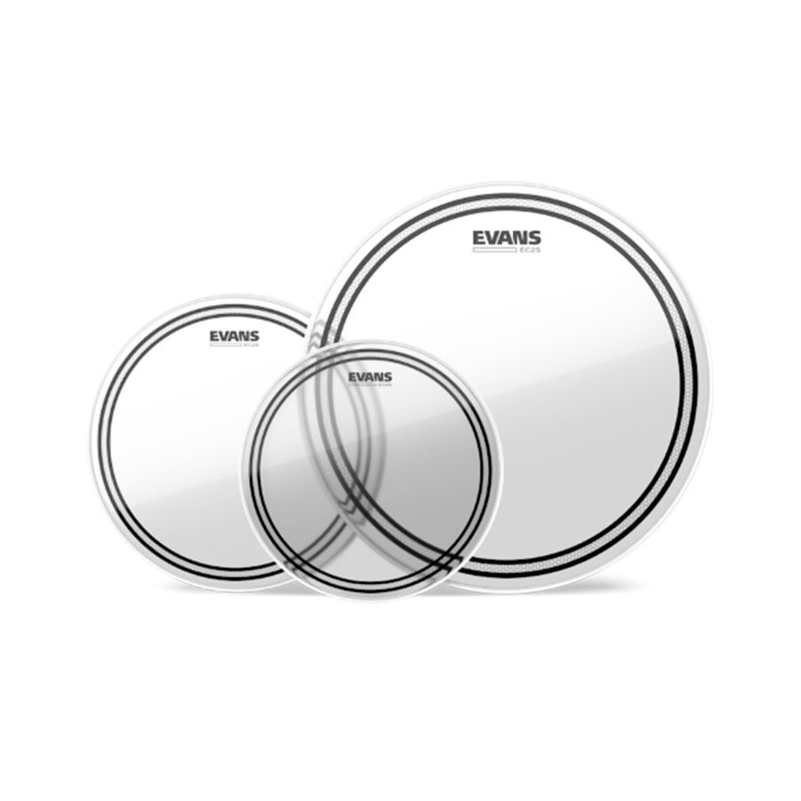 Evans ETP-EC2SCLR-R Pack (10", 12",16")