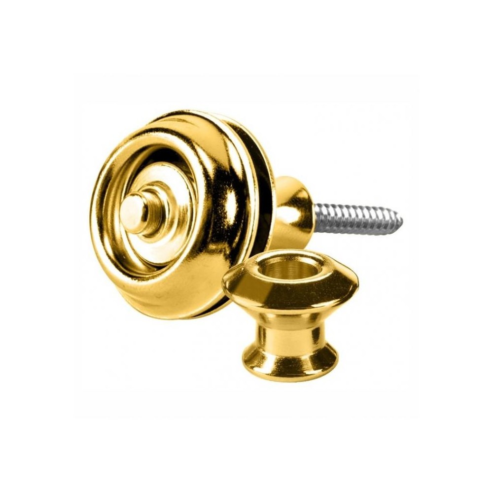 Dunlop 1034-G Straplocks Dual Gold