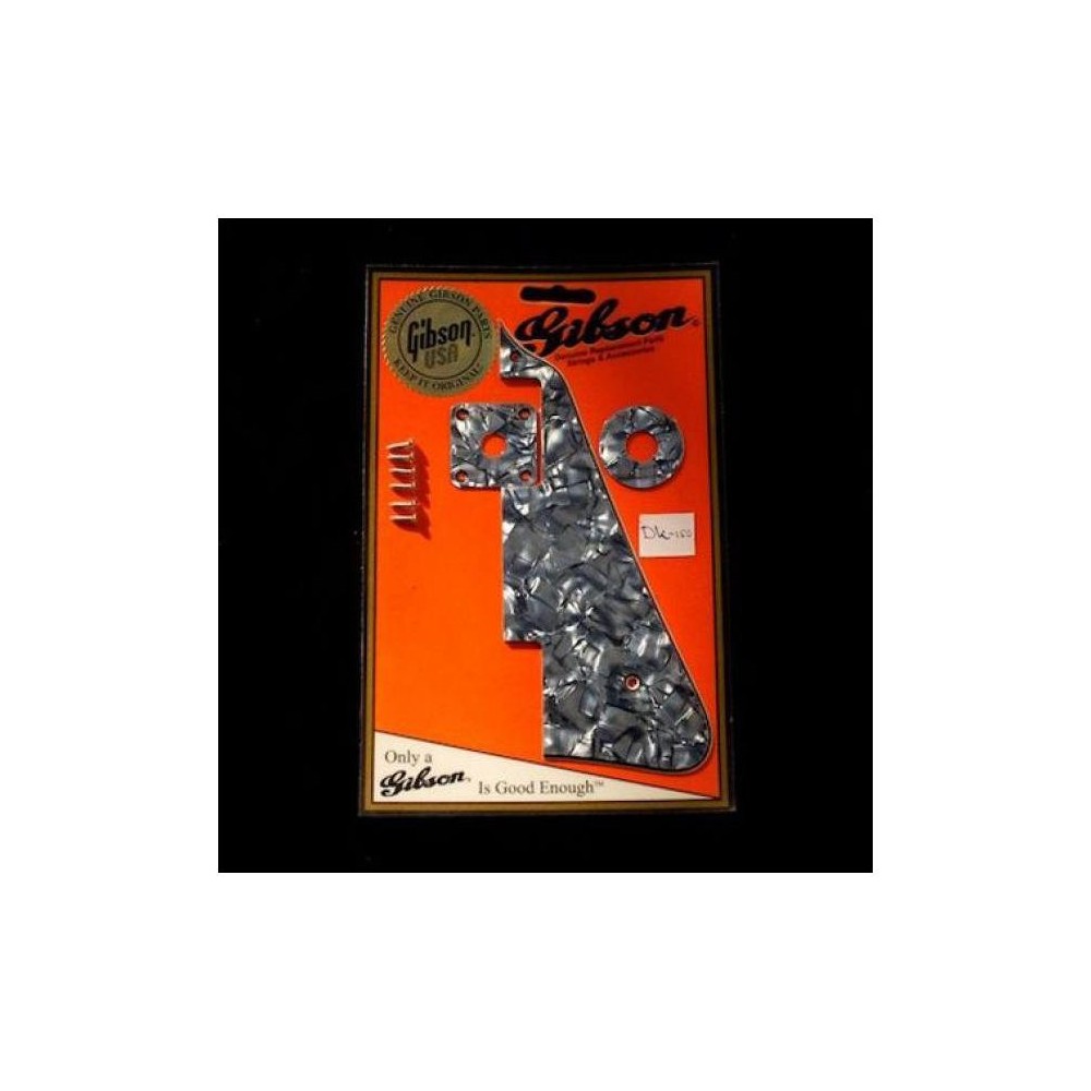 Gibson PRDK-150 Juego Golpeador y placas perlados Gris