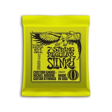 Ernie Ball 2621 Regular Slinky (10-56) 7 Cuerdas