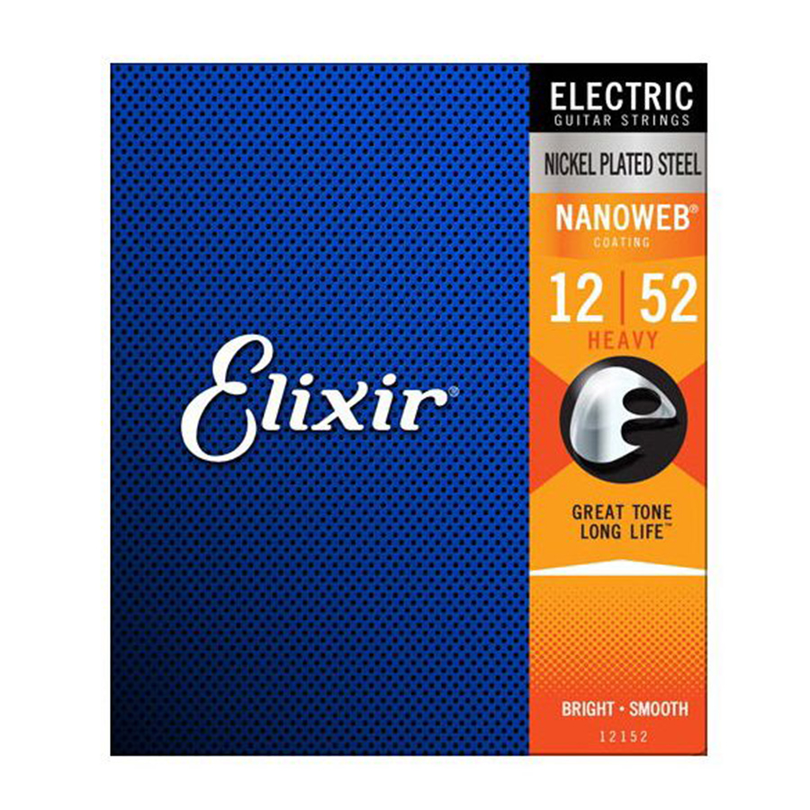 Juego Cuerdas Elixir Electrica Nanoweb (12-52) Heavy