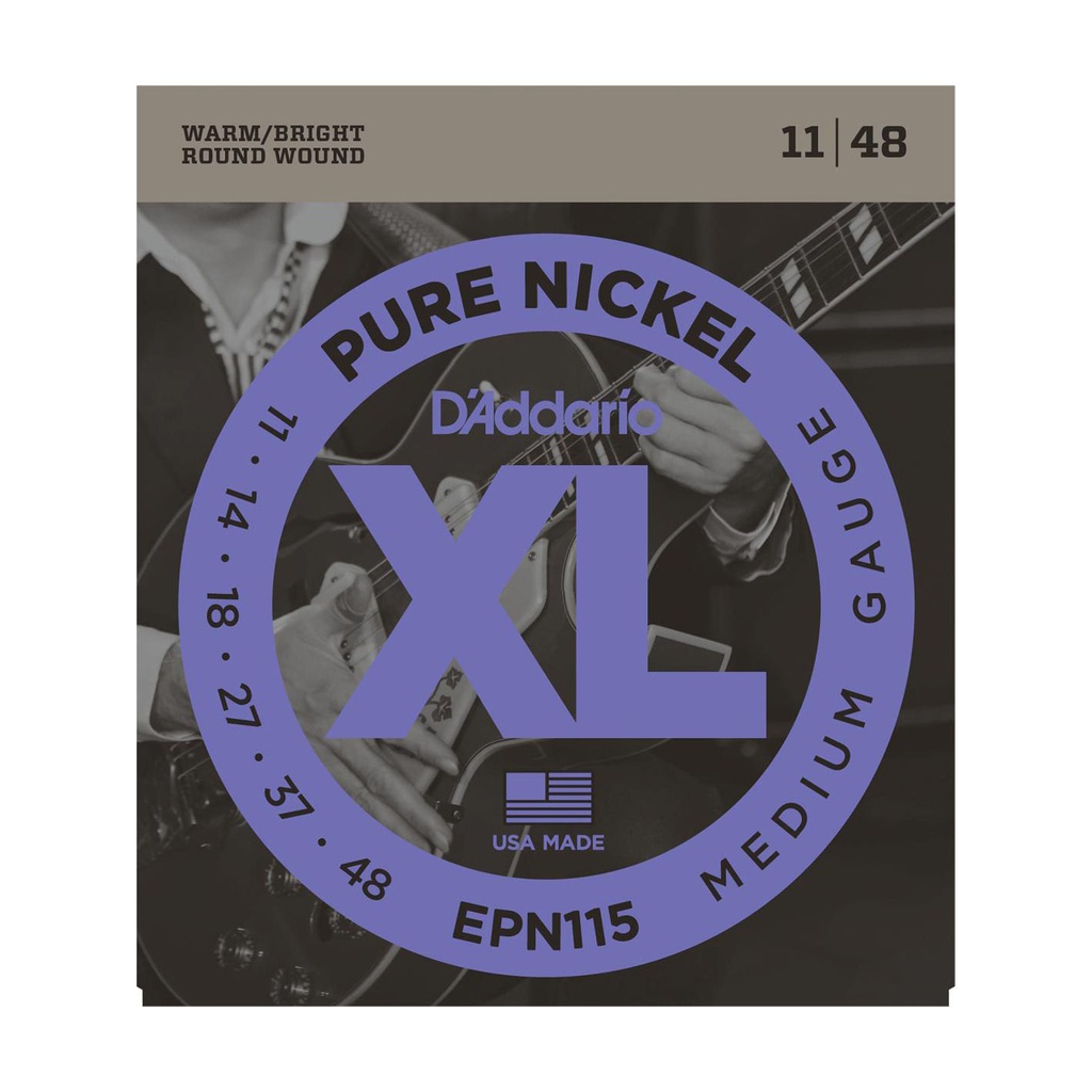 DAddario EPN115 (11-48) XL Pure Nickel Medium
