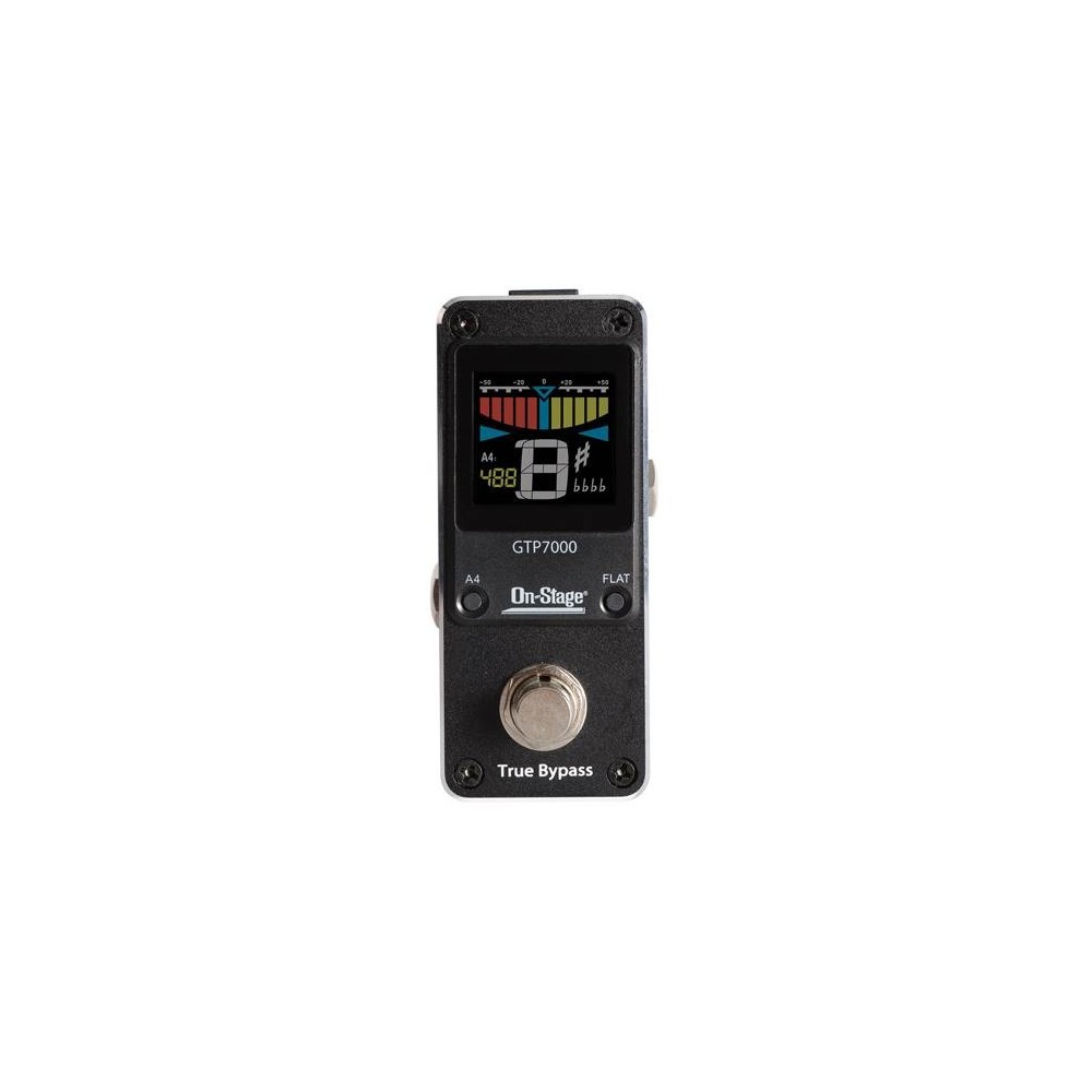 On Stage GTP7000 Afinador Mini Pedal Tuner