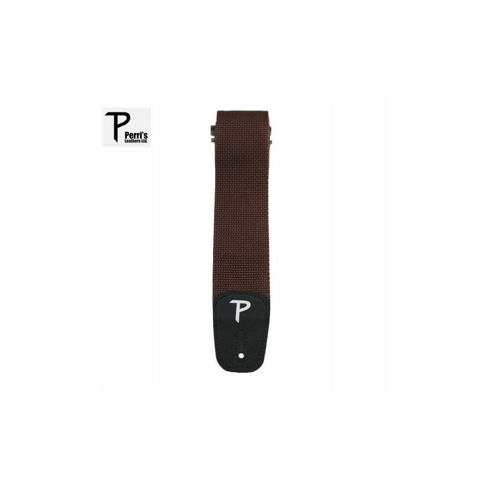 Perri's NWS20I-1815 Poly Pro Webbing 2' Marrón lisa