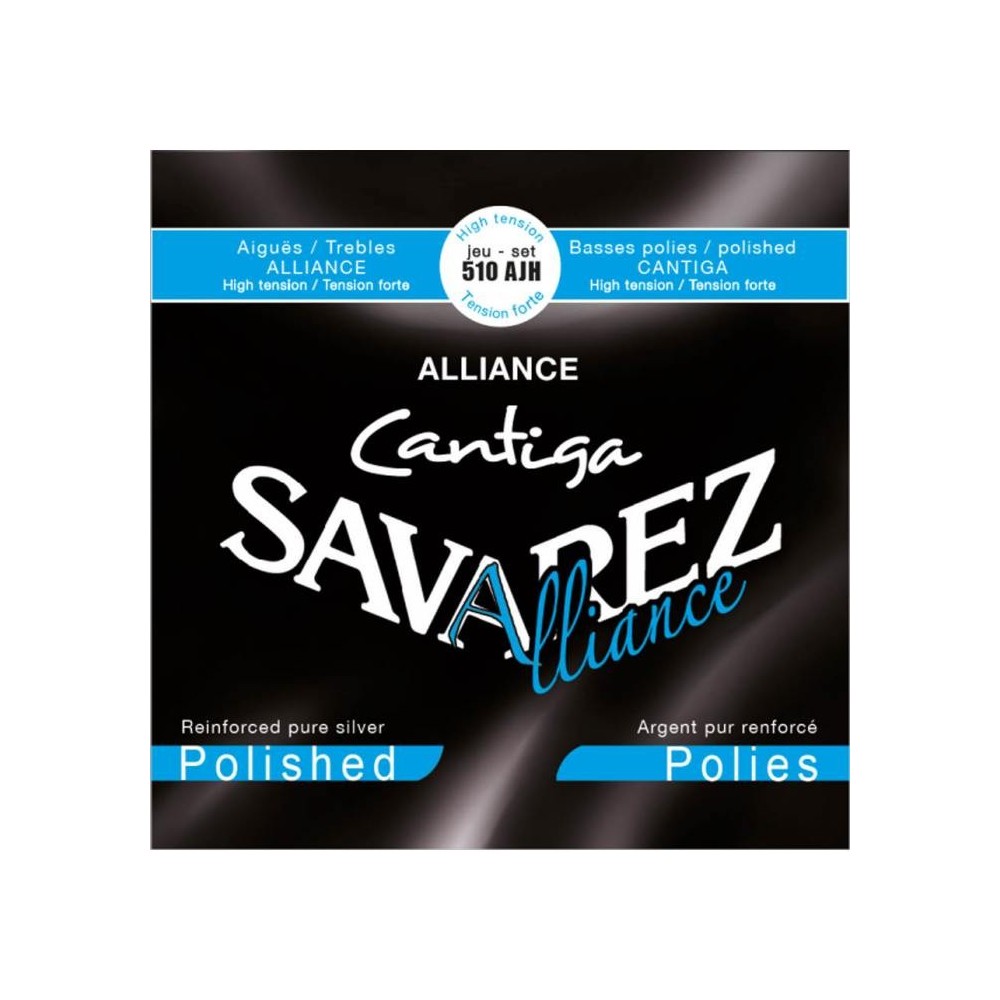 Juego Clásica Savarez 510-AJH Alliance Cantiga HT Azul Pulidas